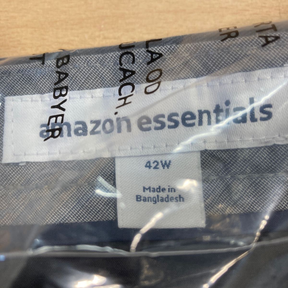 新品 [Amazon Essentials] ショートパンツ スリムフィット メンズ 42サイズ ネイビー ハーフパンツ ファッション アウトドア 未使用(131)_画像6