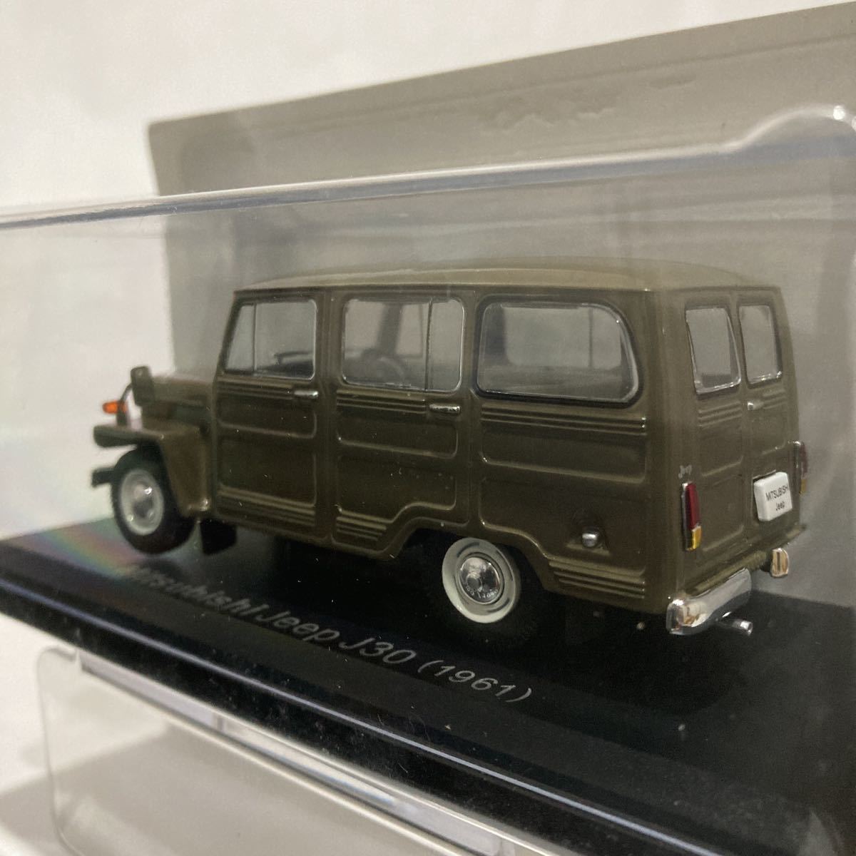 アシェット 国産名車コレクション 1/43 vol.96 Mitsubishi Jeep J30 1961年 三菱 ジープ J30 旧車ミニカー モデルカー_画像4