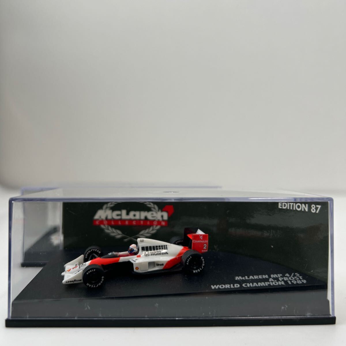 PMA 1/87 McLaren HONDA MP4/5 #1 #2 World Champion セット マクラーレン ホンダ アイルトンセナ アランプロスト F1 GP ミニカーの画像3