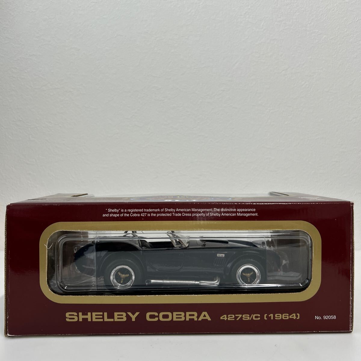 ROAD LEGENDS 1/18 SHELBY COBRA 427S/C 1964 Black ロードレジェンド シェルビー コブラ アメ車 ミニカー モデルカー_画像8