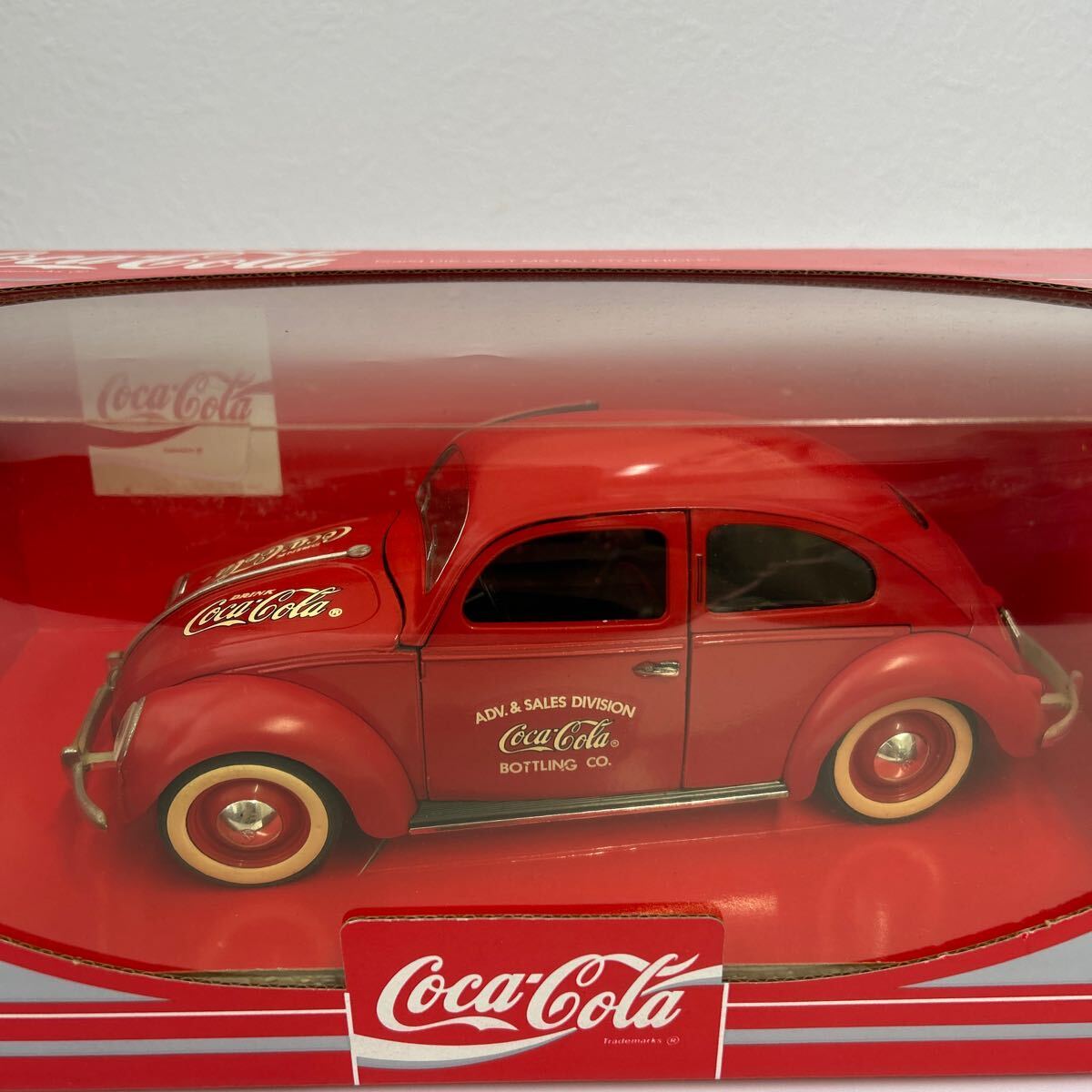 Coca-Cola 1/18 Volkswagen Beetle Red コカコーラ ソリド フォルクスワーゲン ビートル ミニカー モデルカー ヴィンテージ 昭和レトロの画像7