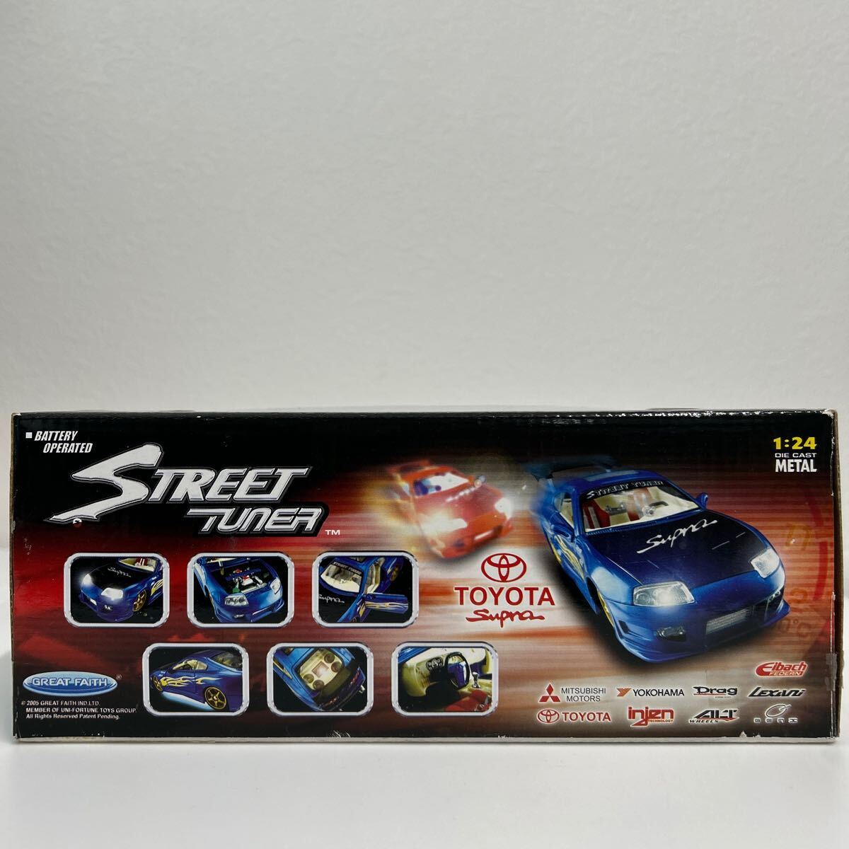 1円〜 STREET TUNER 1/24 TOYOTA Supra Blue JZA80 トヨタ スープラ カスタム ミニカー モデル 検索 スポコン 国産名車 ワイルドスピードの画像6