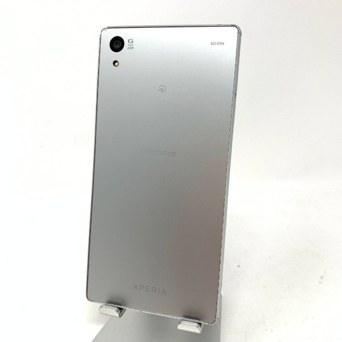 【ジャンク】SONY Xperia Z5/32GB/ホワイト/良好(80%以上)/1753_画像2