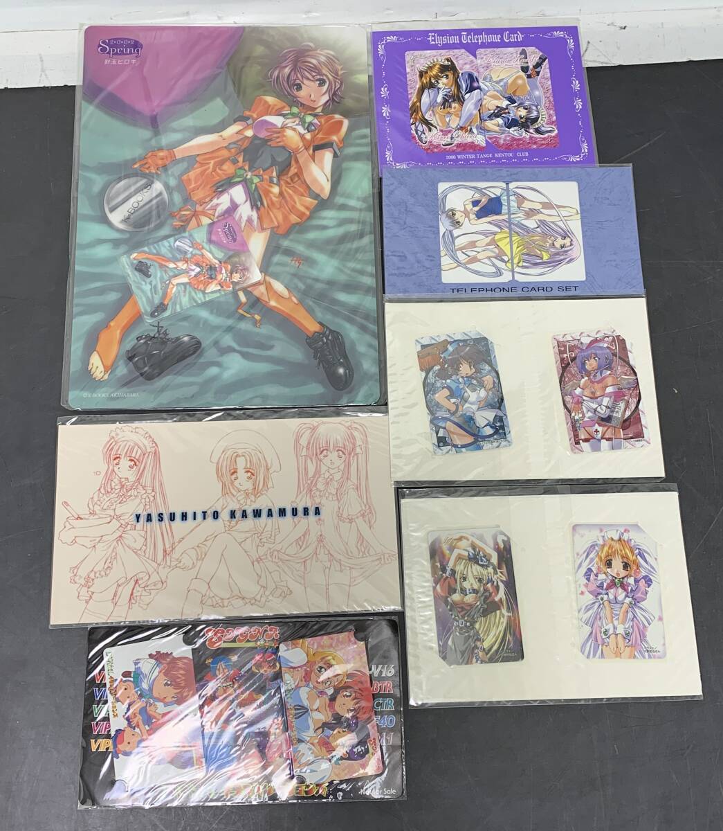 未使用 ● テレフォンカード かもめカード 色々 ● アニメ コミックマーケット 東京キャラクターショー の画像4