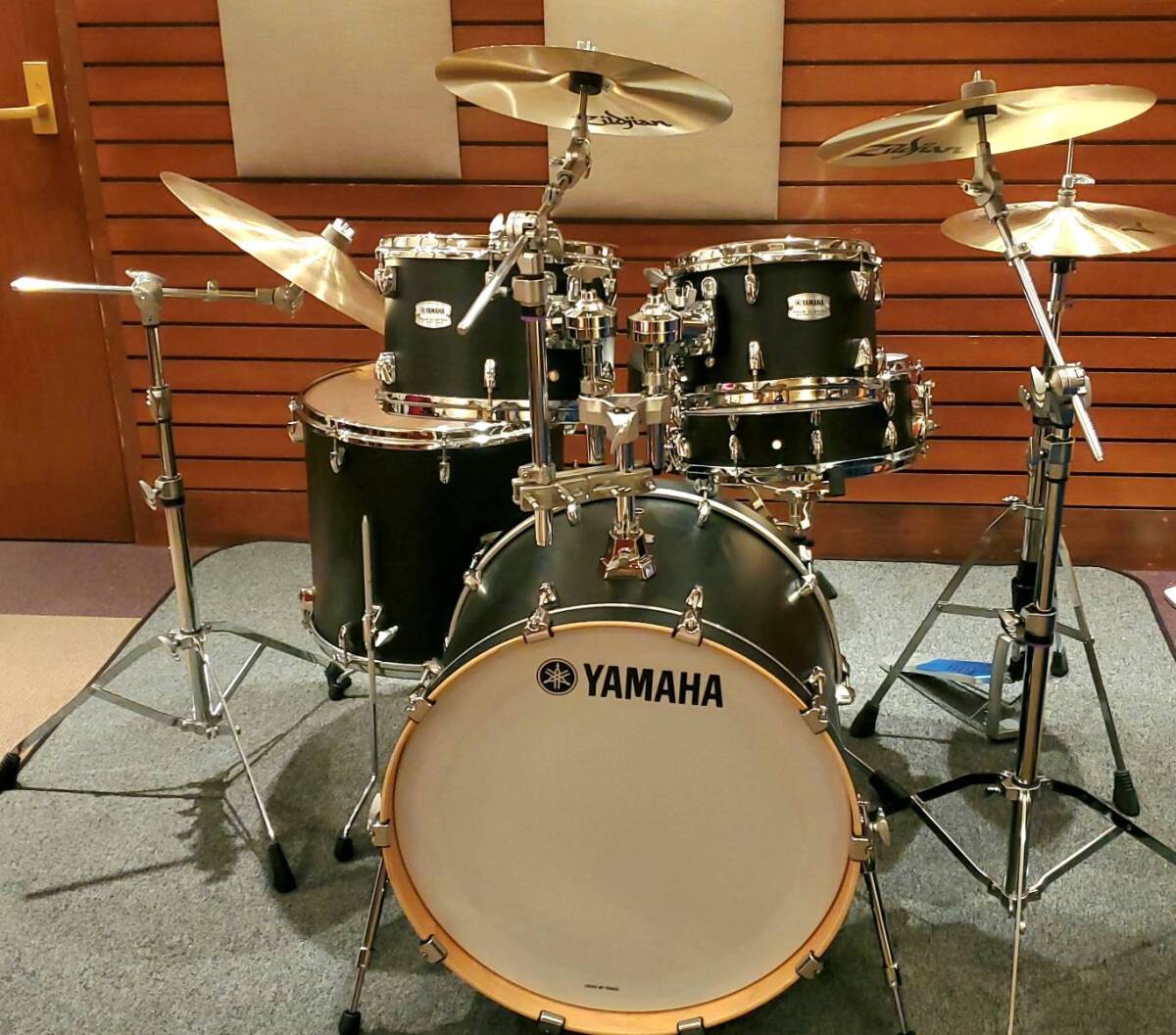 ● ヤマハドラムセット ツアーカスタム TMP2F4 LCS ● A.Zildjian Cymbal の画像1