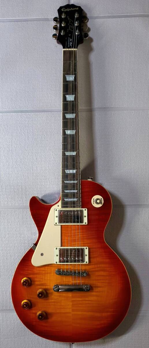 0494 ● Epiphone Les paul Standard PlusTop Pro 2011の画像2