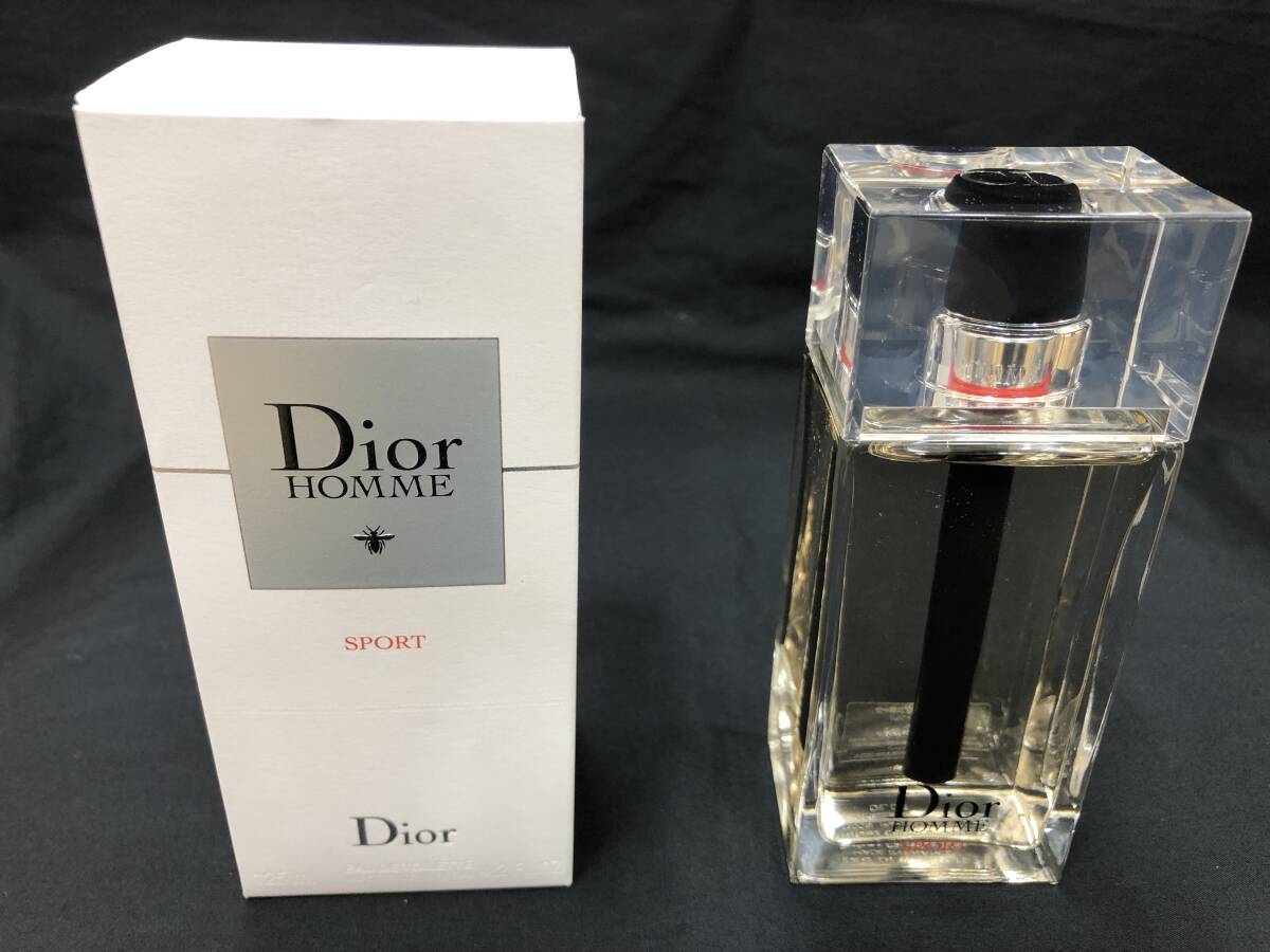 [YS глициния шт 04033E]1 иен старт Dior Dior HOMME SPORT Homme спорт EDTo-duto трещина духи 125ml вскрыть завершено 