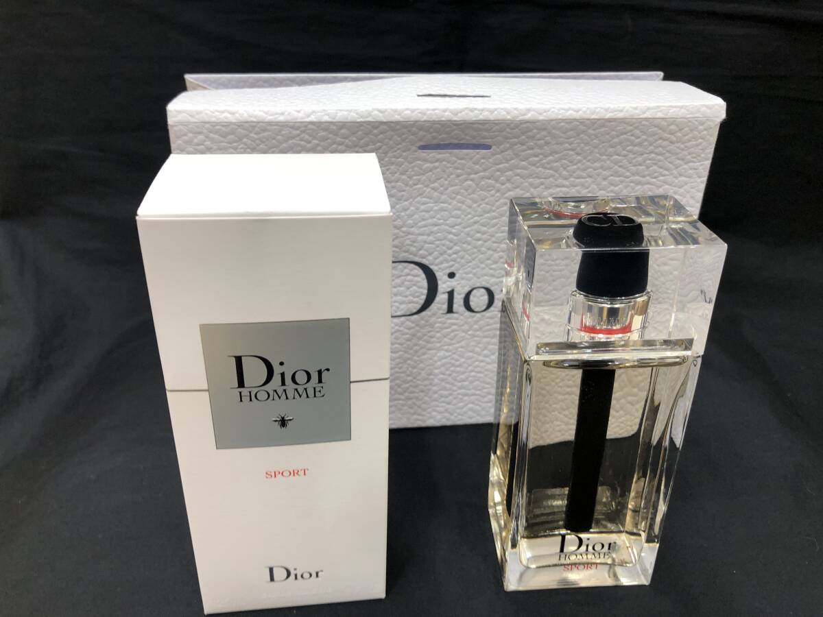 [YS глициния шт 04033E]1 иен старт Dior Dior HOMME SPORT Homme спорт EDTo-duto трещина духи 125ml вскрыть завершено 