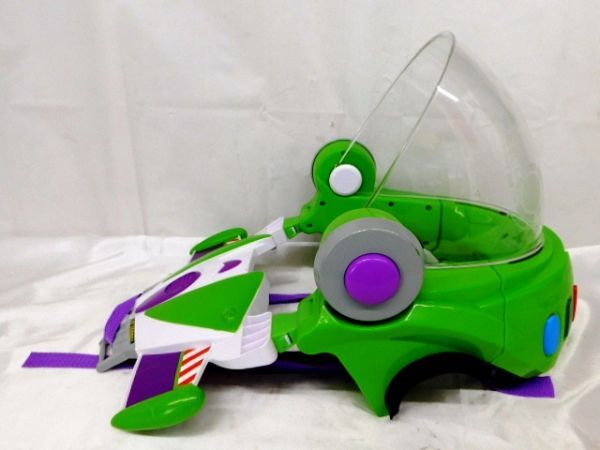 K513★ディズニー Buzz Lightyear トイストーリー バズ・ライトイヤー Command Helmet & Jet Pack-Tested and Works 海外版 ★送料1020円〜の画像3