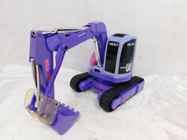 T624* electric radio control 1/12 scale super shovel SUPER SHOVEL Nikko NIKKO radio-controller shovel car * postage 1020 jpy ~