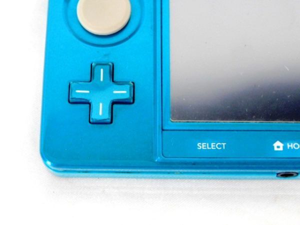 T619*NINTENDO 3DS корпус CTR-001 оттенок голубого игра Nintendo nintendo синий серия * стоимость доставки 590 иен ~