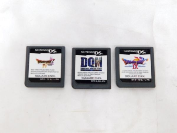 A613★ドラゴンクエスト DS ソフト 3点 導かれし者たち/DORAGON QUEST IX/DQM ドラゴンクエストモンスターズ 動作品★全国一律185円_画像2