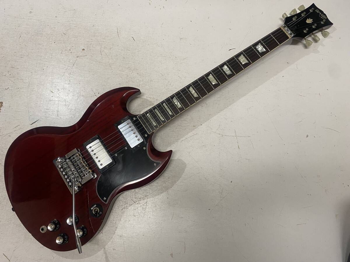 Orville by Gibson SG カスタム品 整備済み商品 MADE IN JAPAN JAPAN VINTAGE の画像1