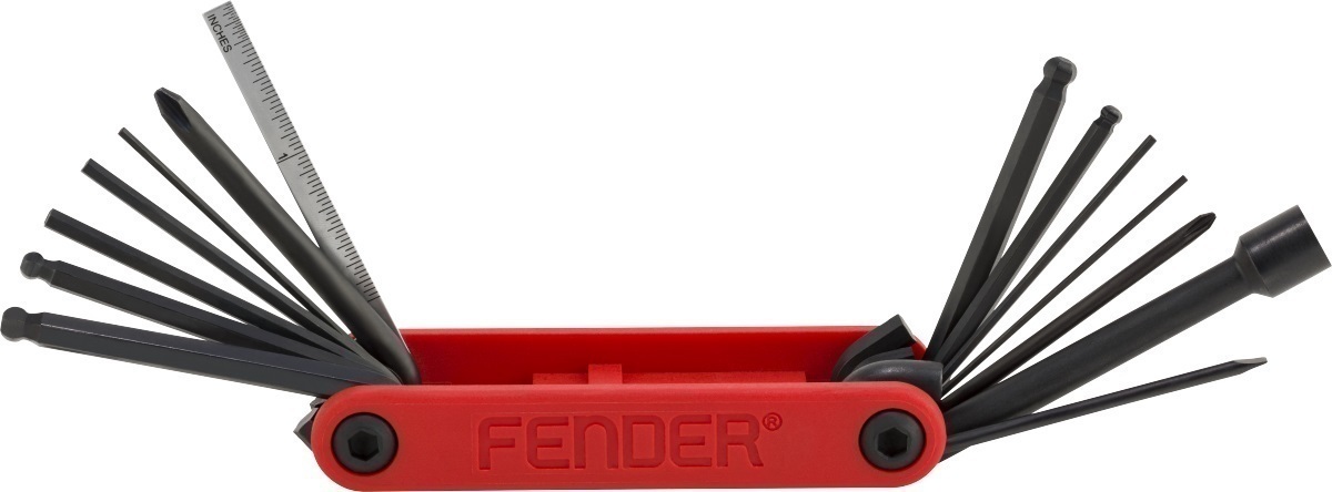 Fender フェンダー Guitar & Bass Multi-Tool　ギター&ベースマルチツール　ほとんどのメーカーやモデルに使用できます。_画像3