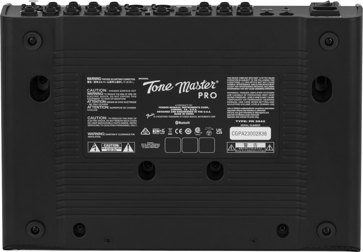 Fender フェンダー TONE MASTER PRO　アンプモデラーとマルチエフェクターの機能を統合したデジタルサウンドプロセッサー_画像4