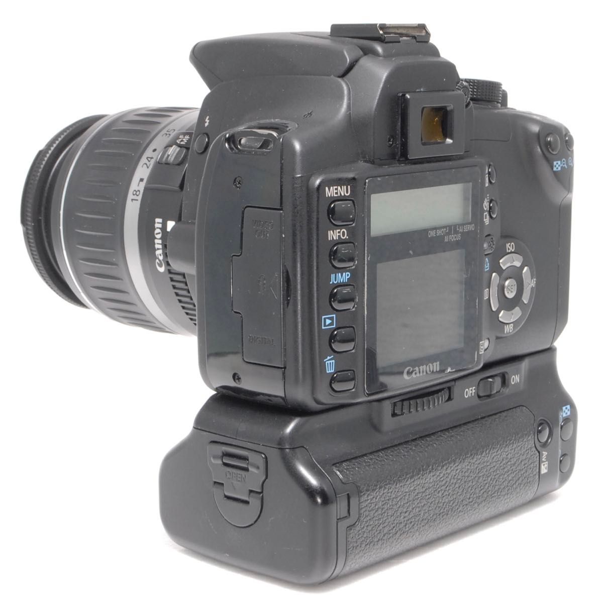 旅行にはこのセット　カメラバッグ付　Canon Kiss N  付属品多数 デジタル一眼レフカメラ EF-S Kiss キャノン
