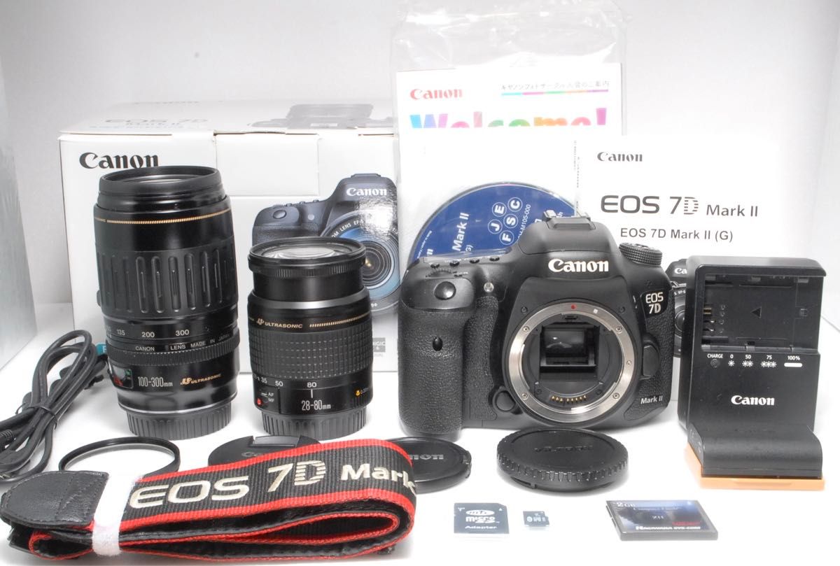 Canon EOS 7D Mark Ⅱ 一眼レフカメラ　高速連射　動画撮影 EOS Canon EF デジタル一眼レフカメラ 
