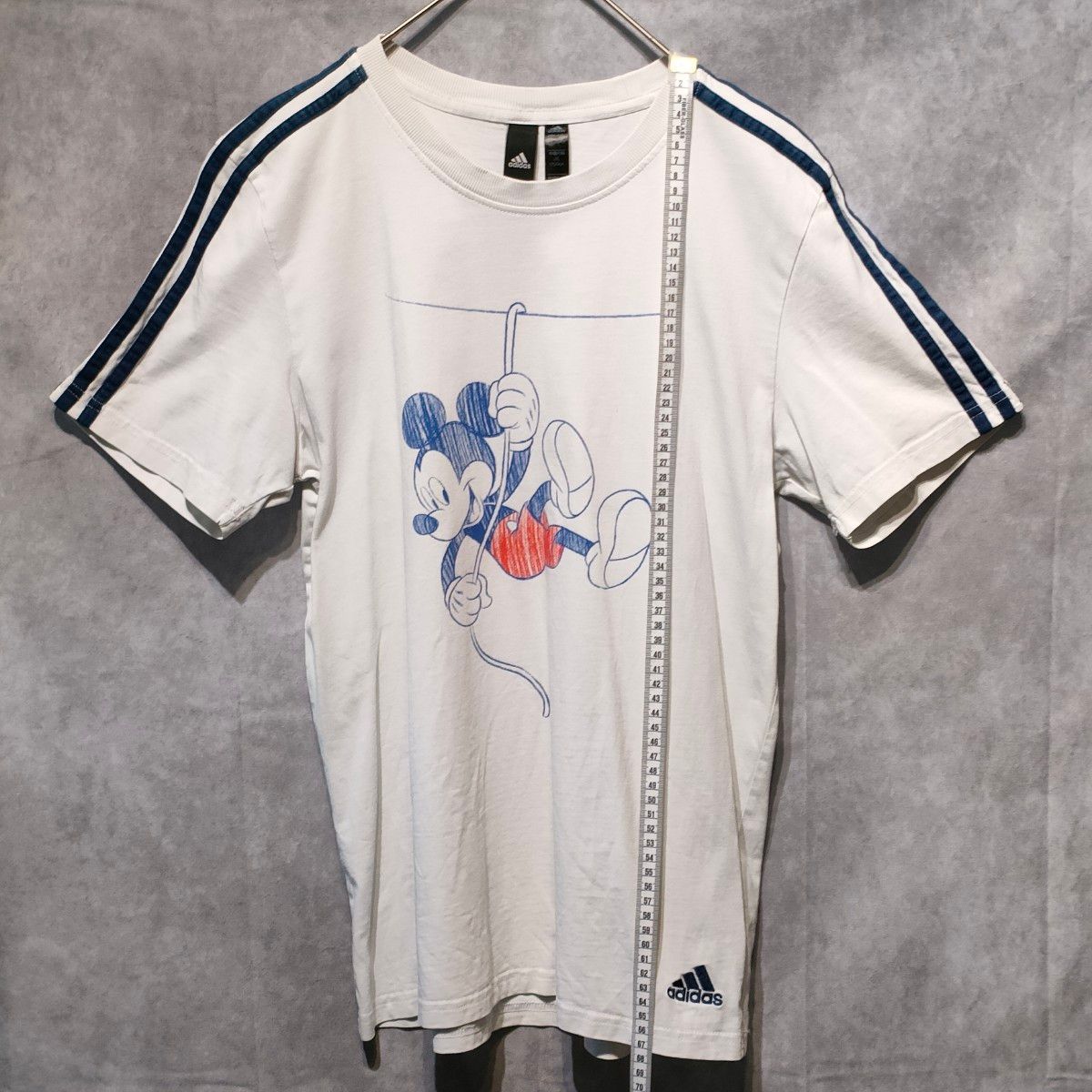 adidas　Disney　Tシャツ　ミッキーマウス　アディダス　ディズニー クルーネック 半袖