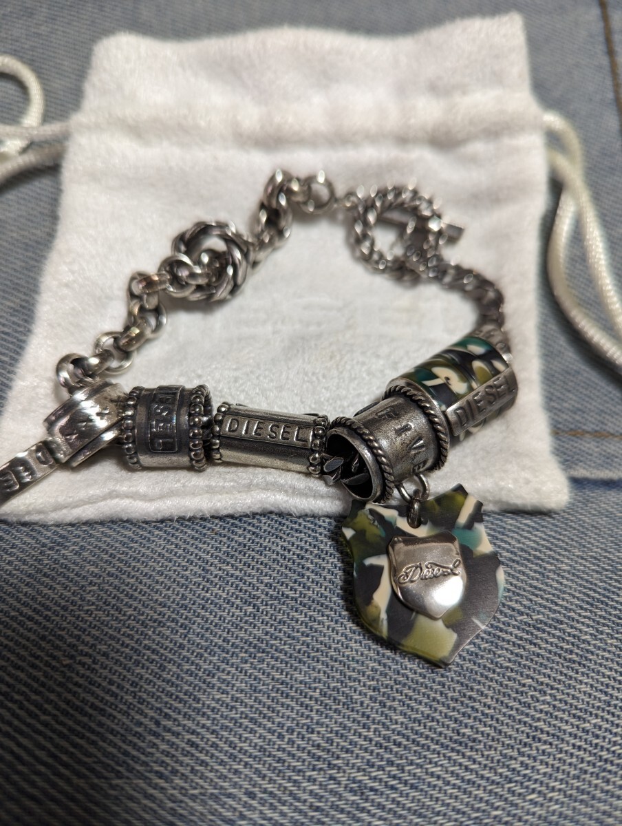 DIESEL diesel bracele used beautiful goods accessory 