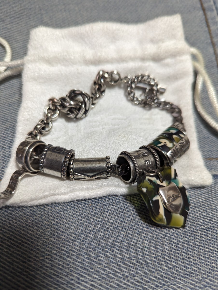 DIESEL diesel bracele used beautiful goods accessory 