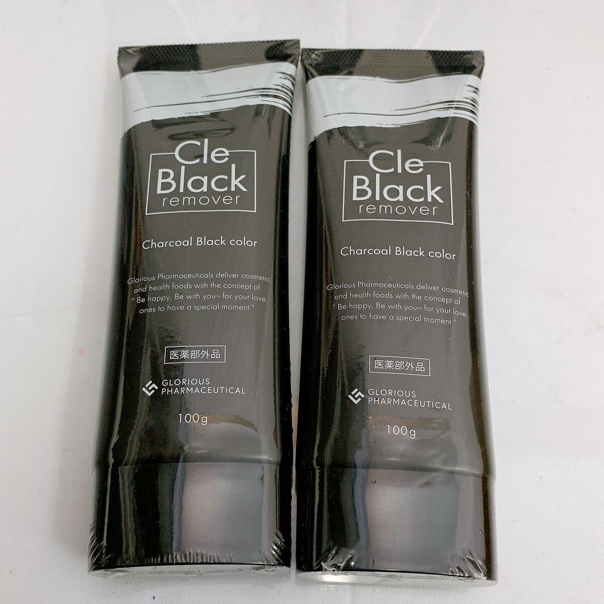 4SB074 【未開封】Cle Black remover クレ ブラック リムーバー 医薬部外品 除毛クリーム 100g 5本セット ケアー 現状品の画像2