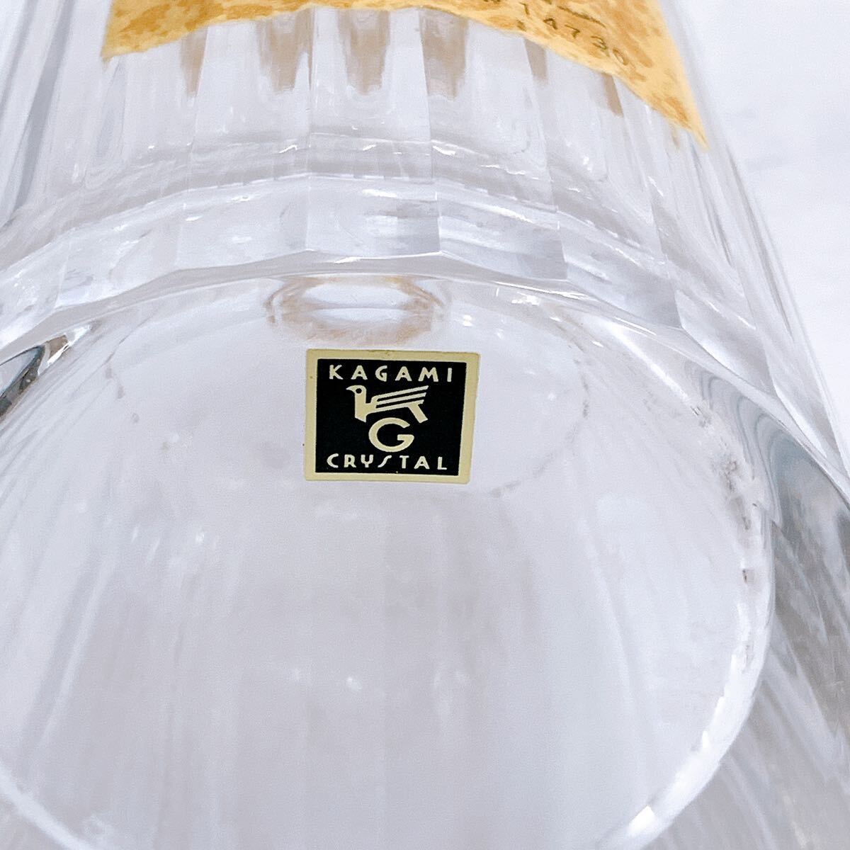 4SB103 【空瓶】カガミクリスタル響30年 700ml サントリー 飾り 置き物 インテリア 中古現状品の画像8