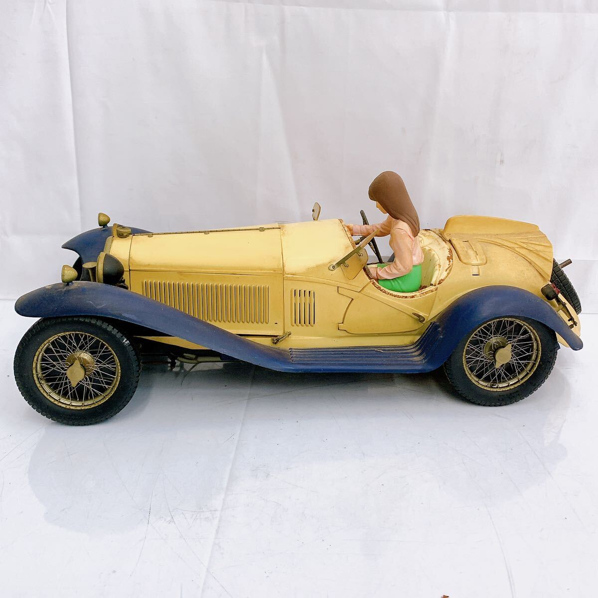4SB170 Pocher Alpha Romeo touring gran sports 1932 plastic model vintage toy used present condition goods operation not yet verification deterioration equipped 