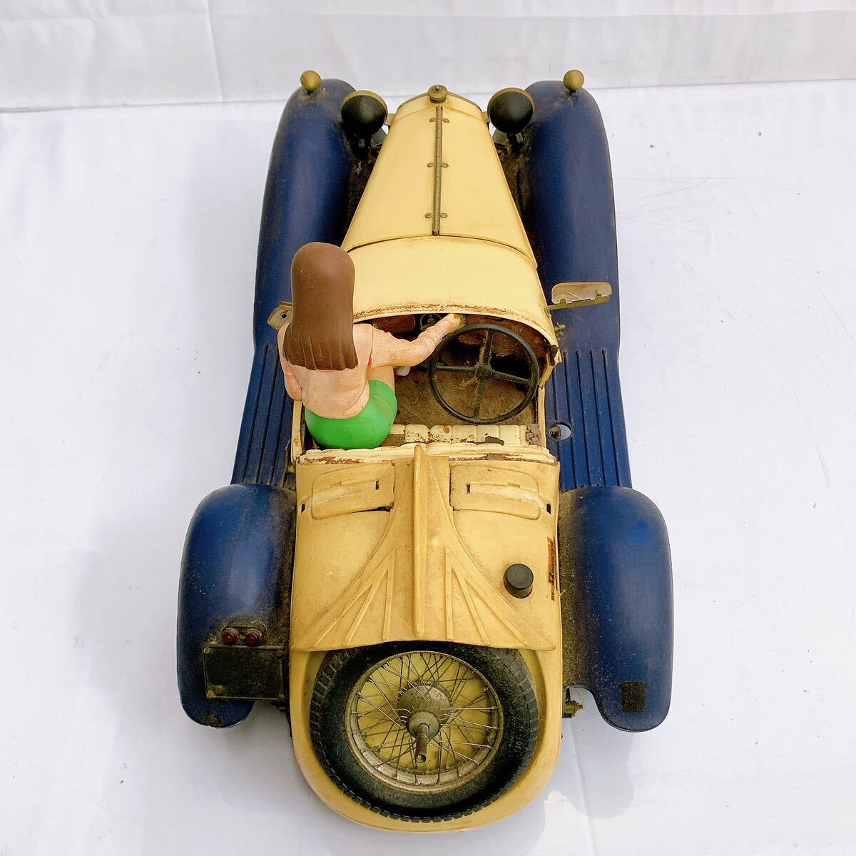 4SB170 Pocher Alpha Romeo touring gran sports 1932 plastic model vintage toy used present condition goods operation not yet verification deterioration equipped 