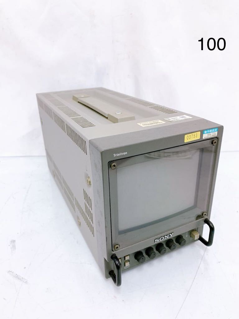 4SC155 SONY PVM-6041Q 6インチCRTピクチャモニタ 中古 現状品_画像1