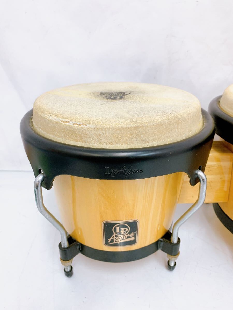 4SC124 LP Aspire Bongo percussion instrument percussion instruments musical instruments used present condition goods 