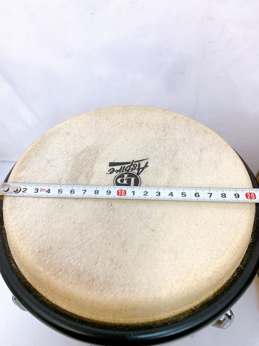 4SC124 LP Aspire Bongo percussion instrument percussion instruments musical instruments used present condition goods 