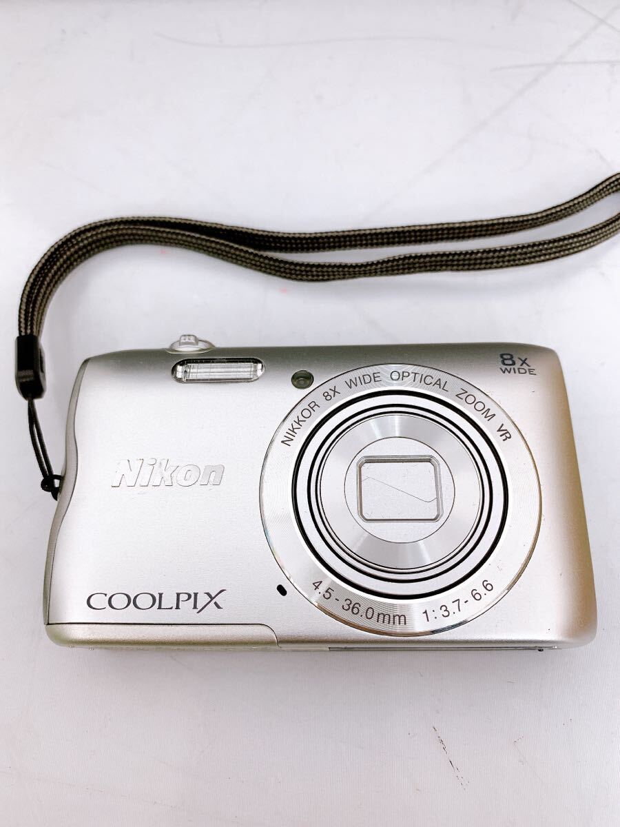 4SC120 Nikon COOLPIX A300 コンパクトデジタルカメラ 中古 動作未確認現状品_画像4