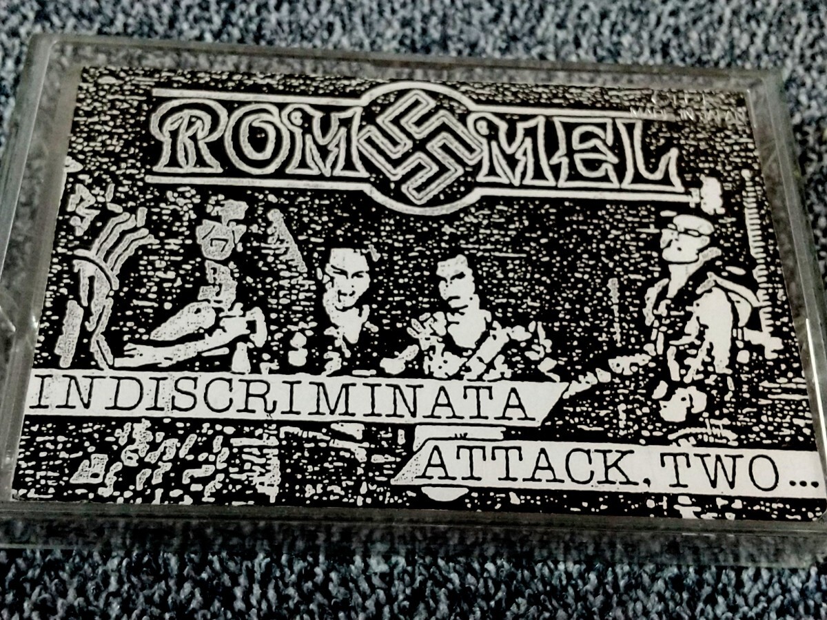 ROMMEL カセットテープ Indiscriminata Attack. Two...（'87）ジャパメタ 4曲入りの画像1