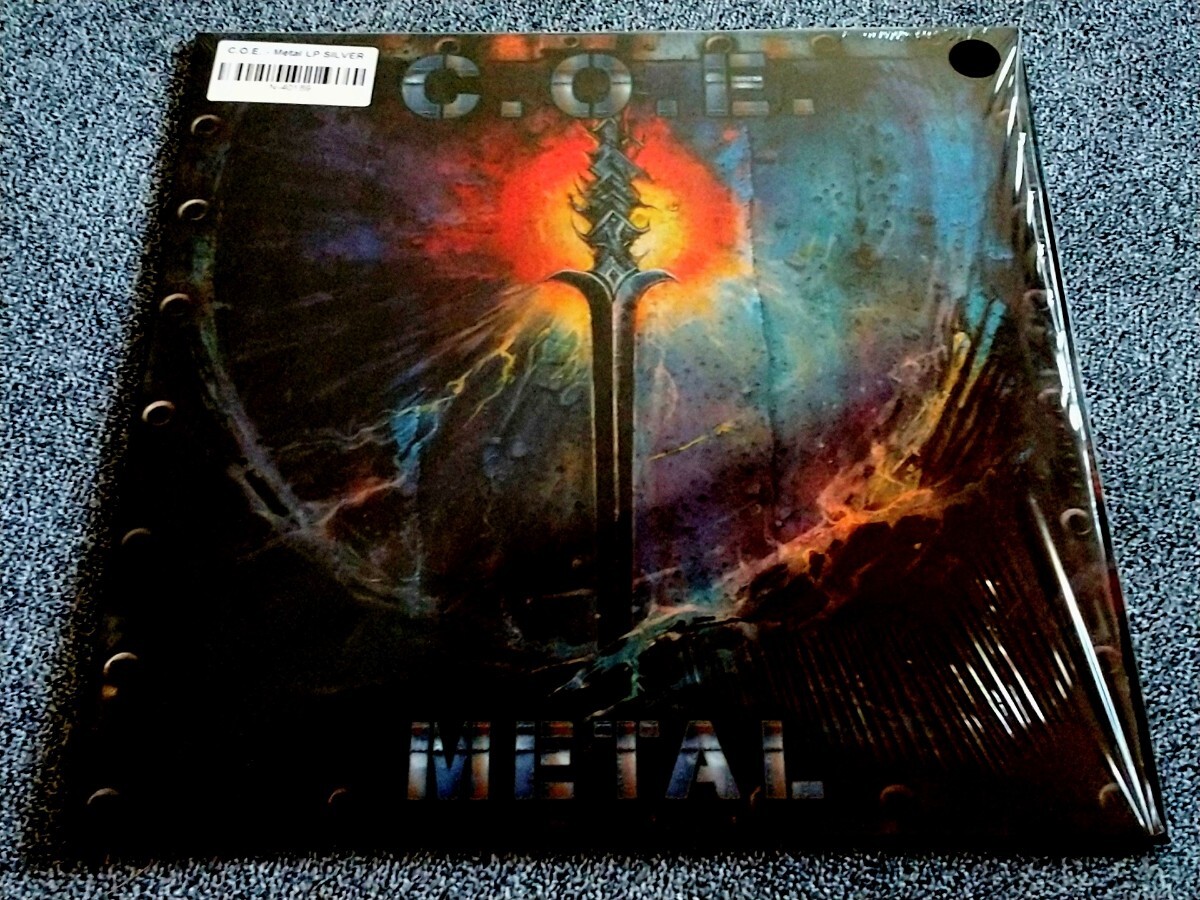【German Metal】C.O.E. - Metal（'20）限定Silver Vinyl Scanner「Terminal Earth」のVo. Angel Dust 関連 強力l ジャーマン・メタル_画像1