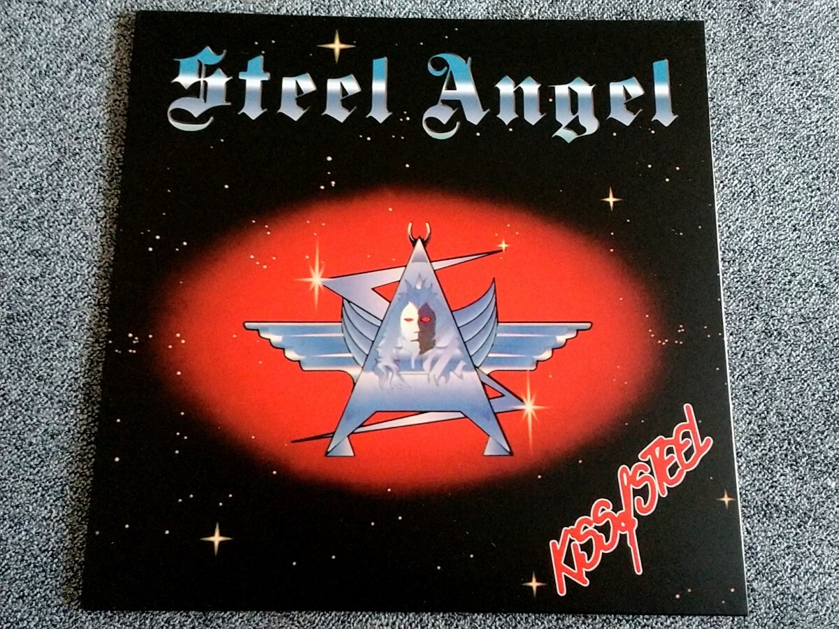 【French Metal】STEEL ANGEL - Kiss Of Steel（'86）フランスの正統派 2nd Sortilege Warrior の画像1