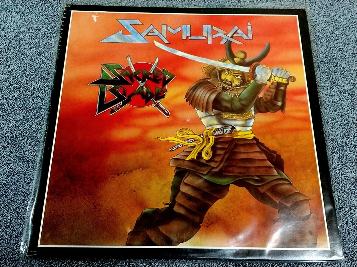 【NWOBHM】SAMURAI - Sacred Blade（'84）オリジナルEbony Records盤 名盤1st。Grim Reaper の画像1