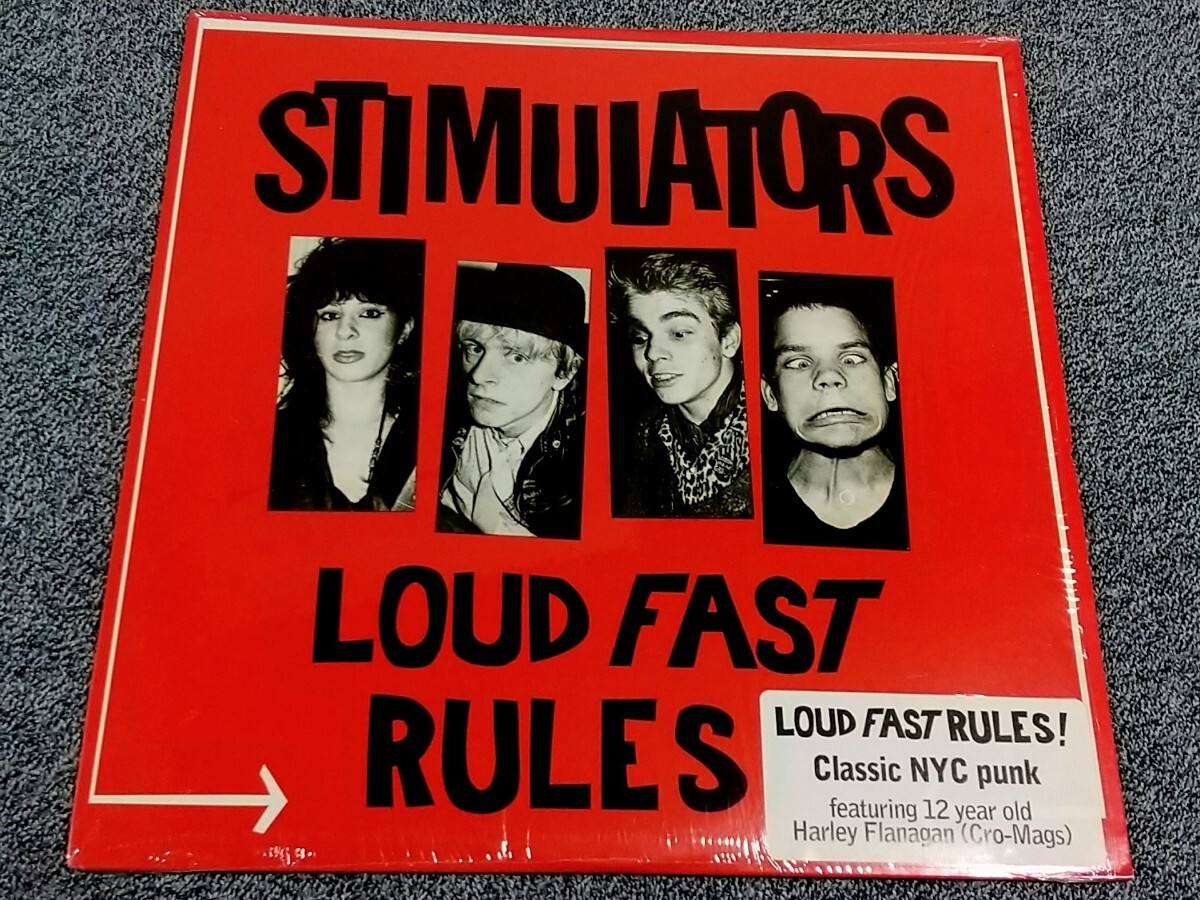 【Hard Core Punk】THE STIMULATORS - Loud Fast Rules!（'82）Cro-Mags関連 若き日のHarley Flanagan NYC ハードコアパンクの画像1