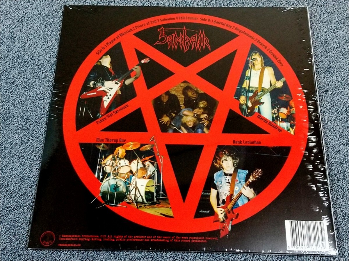 【Death Metal】SAMHAIN - The Courier（'85+'86）500枚限定盤 デモのオフィシャルLP化 後のDesexult。初期Kreator Sodom系の画像3