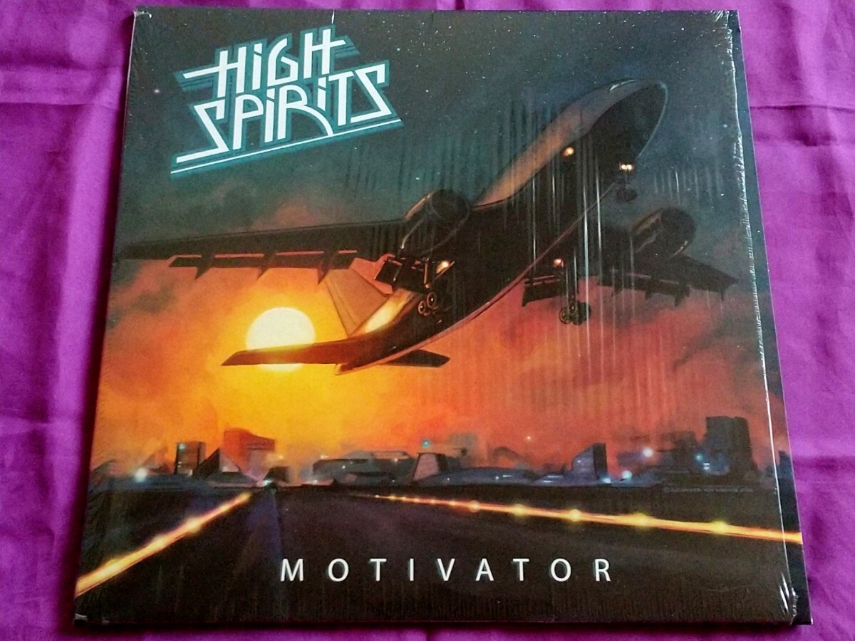  【HR/HM】HIGH SPIRITS - Motivator（'16）クリア盤 Praying Mantis調のバンド Superchrist Pharaoh Professor Black関連の画像1