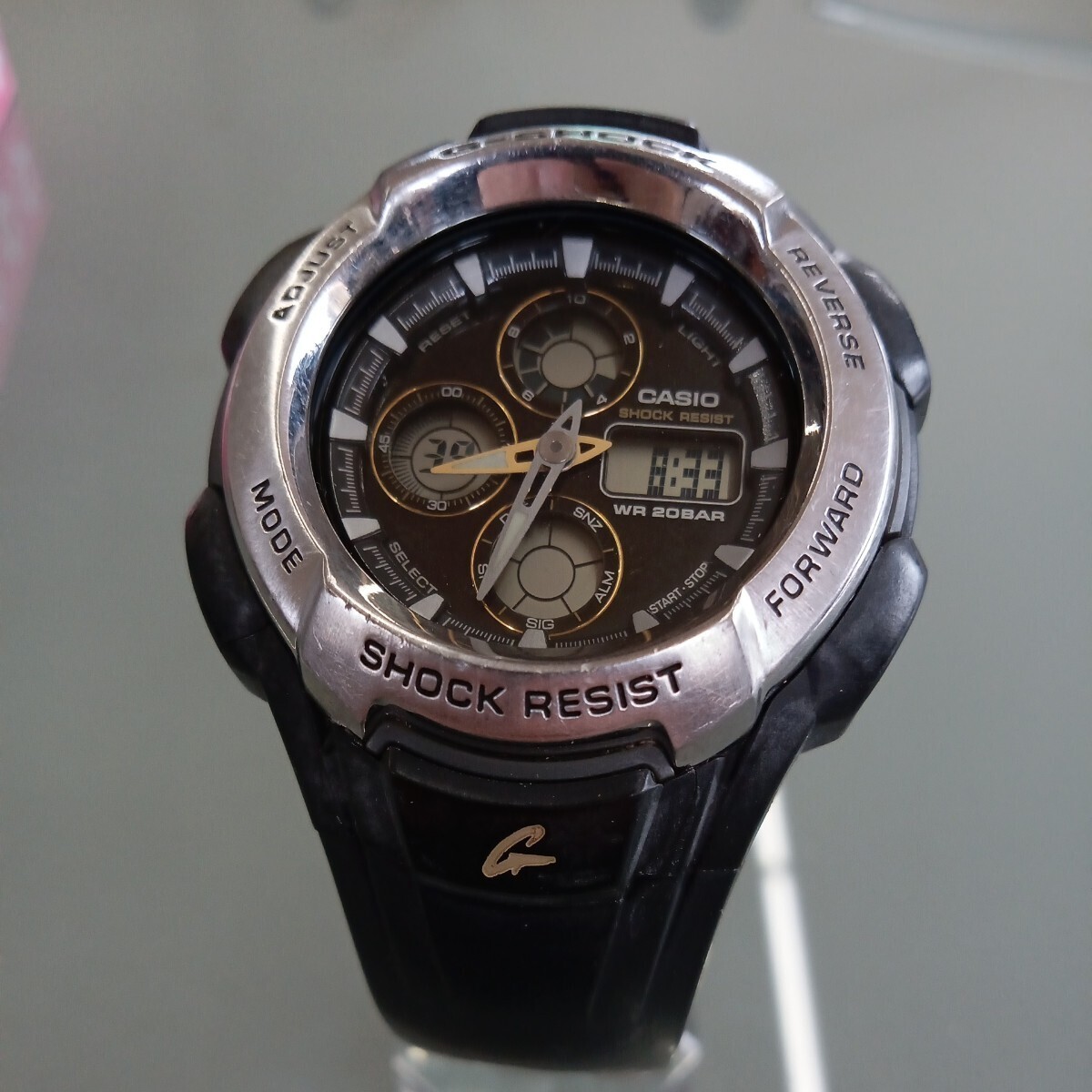 腕時計 スカイコックピット CASIO カシオ G-SHOCK Gショック G-601 電池交換済 稼働品 の画像7
