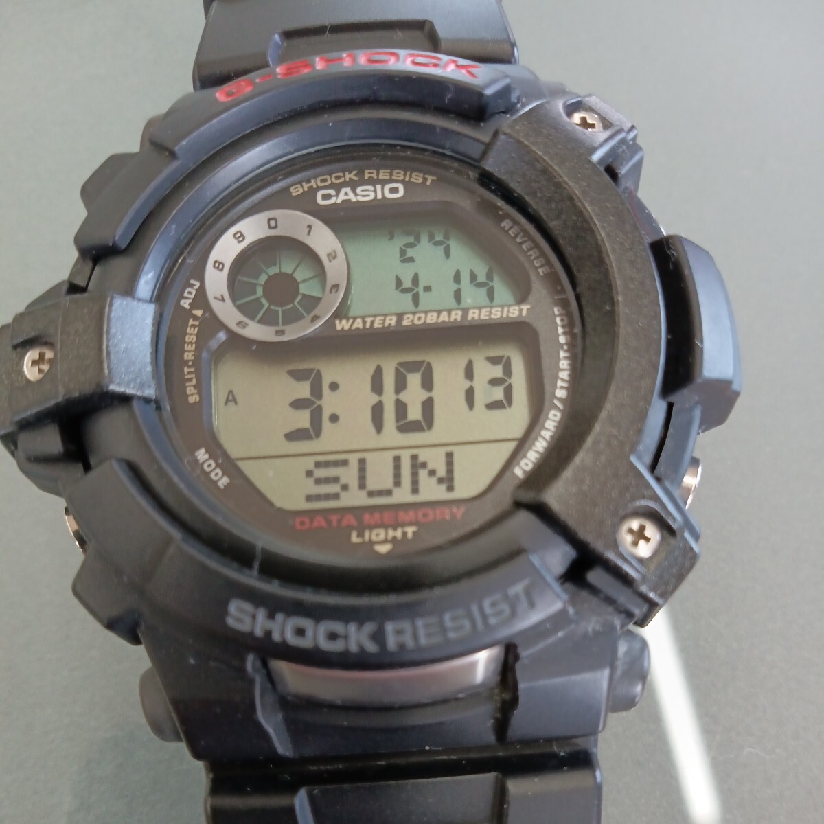  CASIO カシオ G-SHOCK Gショック G-2500 稼働品 クォーツ デジタル 腕時計の画像8