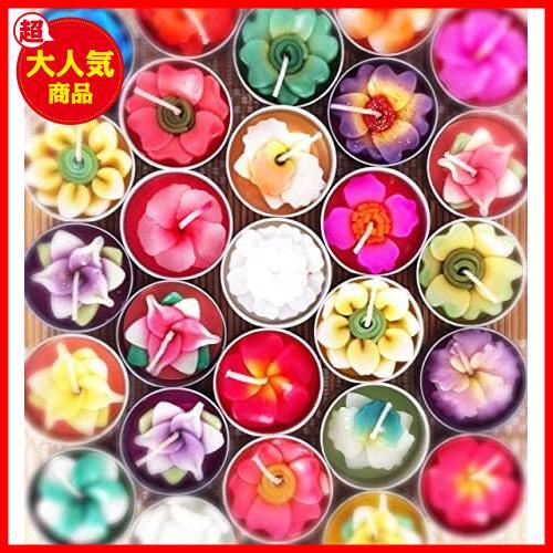 Tiddin Design[ свеча ] цветок свеча / чай свет свеча / свеча / цветок. аромат /Flower Candle (10 штук входит экономичный упаковка )