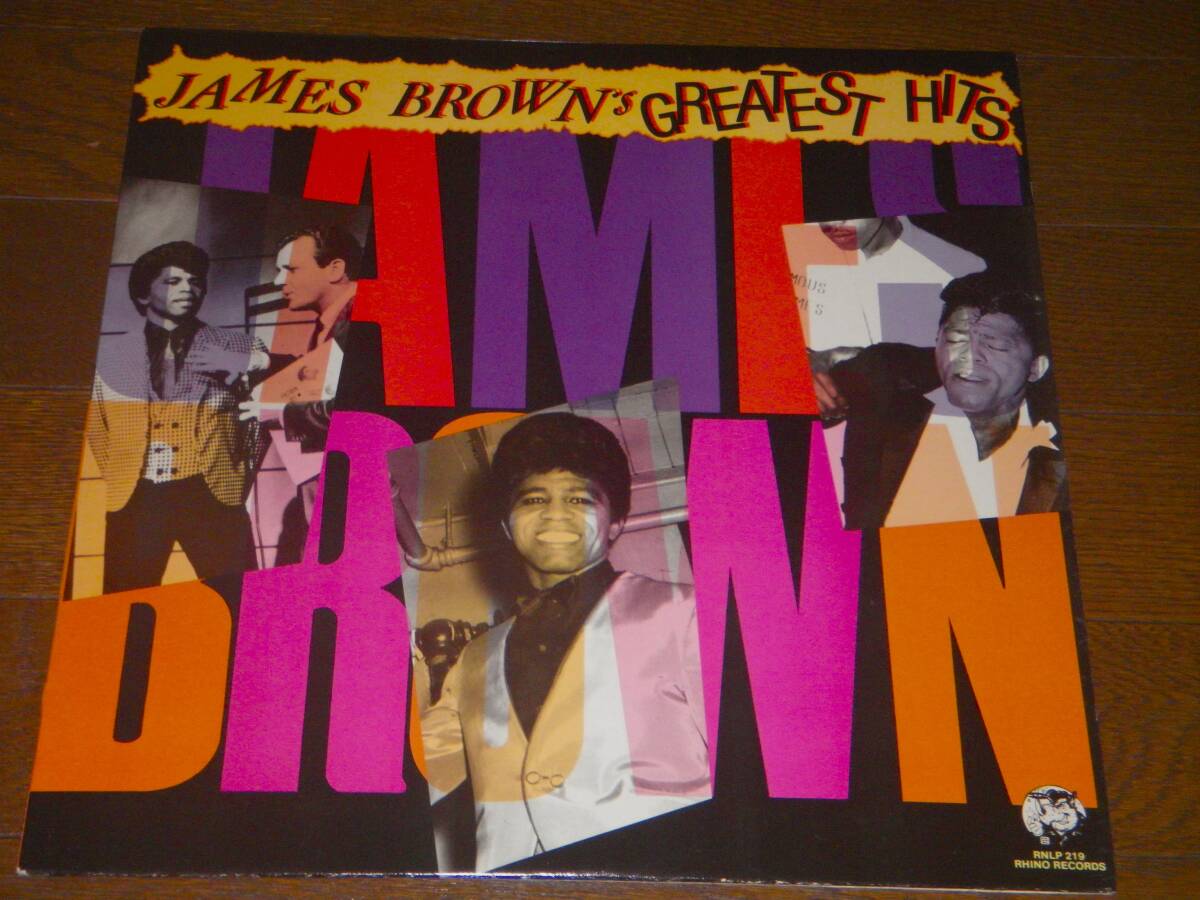◎ジェームス・ブラウン【JAMES BROWN'S GREATEST HITS】LP／美盤◎_画像1