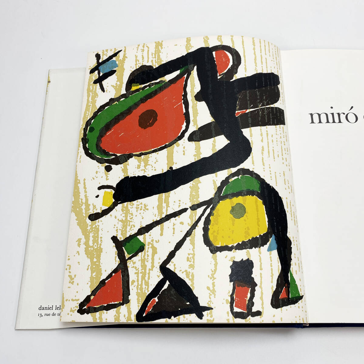 □ ジョアン・ミロ レゾネ/画集 □オリジナル木版画2枚入 Miro graveur 1973-1975 □ 03 - 画集 □ ジョアン・ミロ レゾネ/画集 □オリジナル木版画2枚入 Miro graveur 1973-1975 □ 03 - 画集