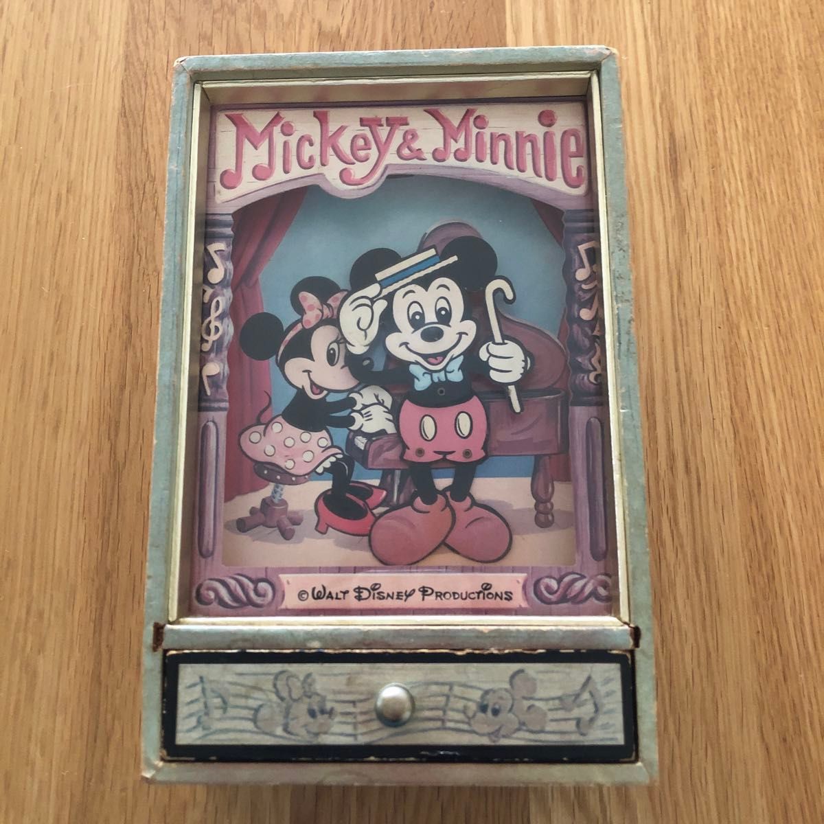 ディズニーランド 開園1周年記念 オルゴール 廃盤品 ミッキー ディズニーランド 開園1周年記念 オルゴール 廃盤品 ミッキー