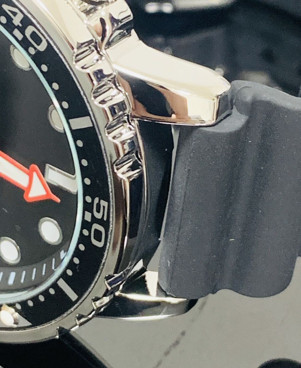 新作 メンズ腕時計 シチズンオマージュ ダイバー ズウォッチ カレンダー ベゼル可動 スーツ 防水腕時計 人気モデル 1288mの画像5