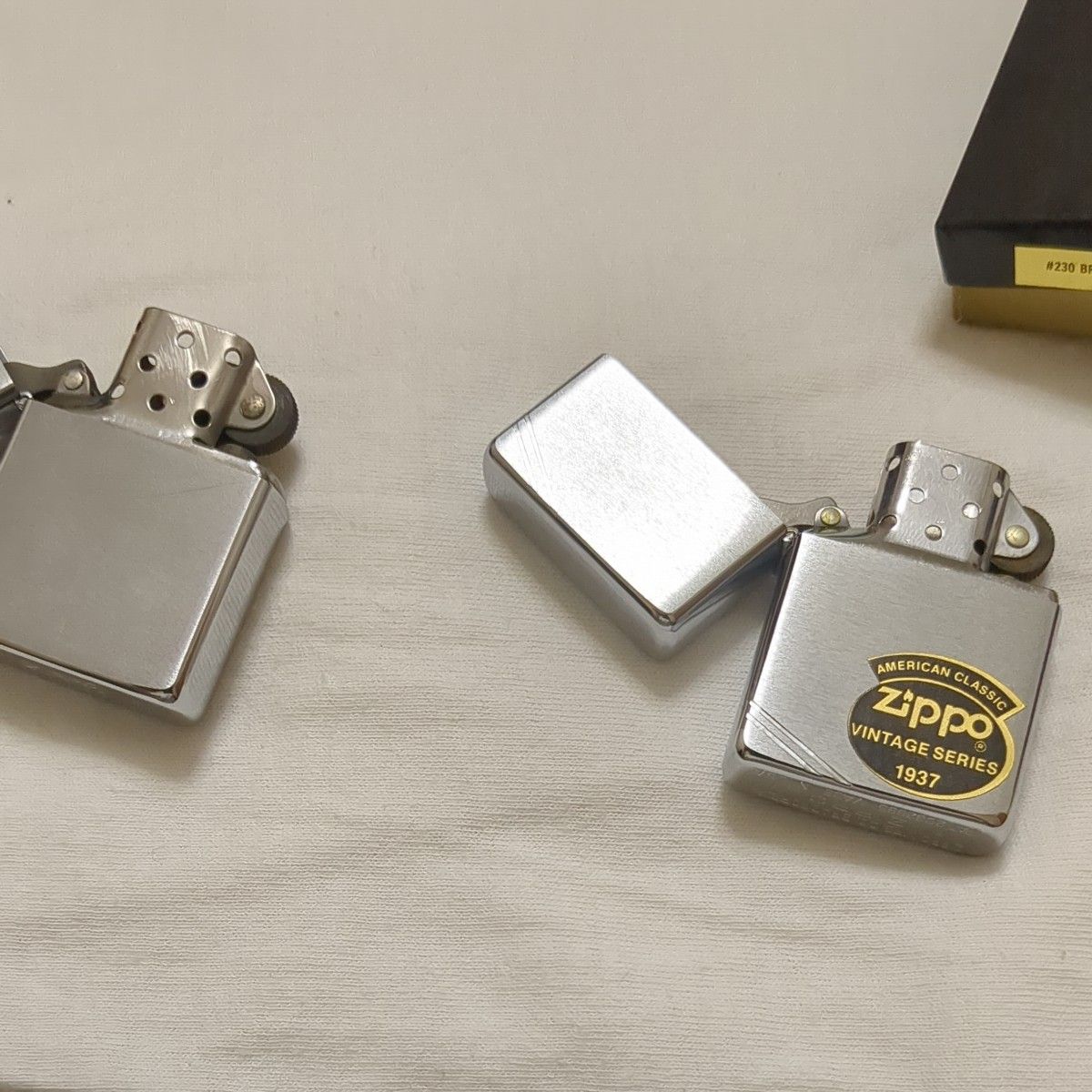 ZIPPO　1937レプリカ　イタリック　2個セット