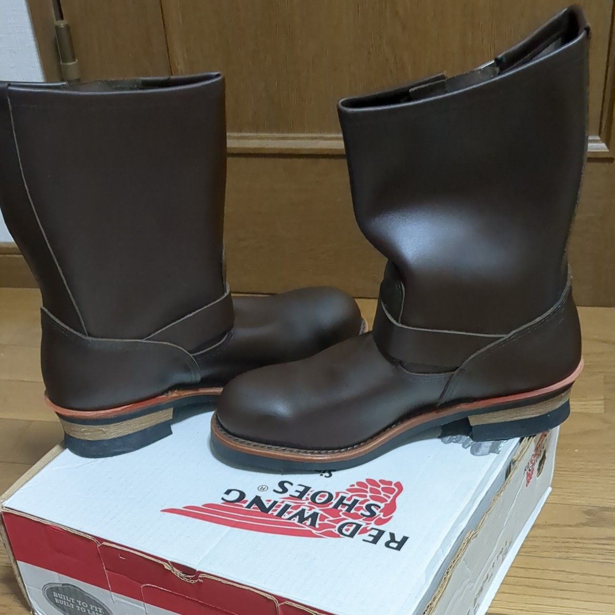 9.5D 未使用 長期保管  廃盤 RED WING レッドウィング 2967 スチールトゥ  エンジニア   27.5 