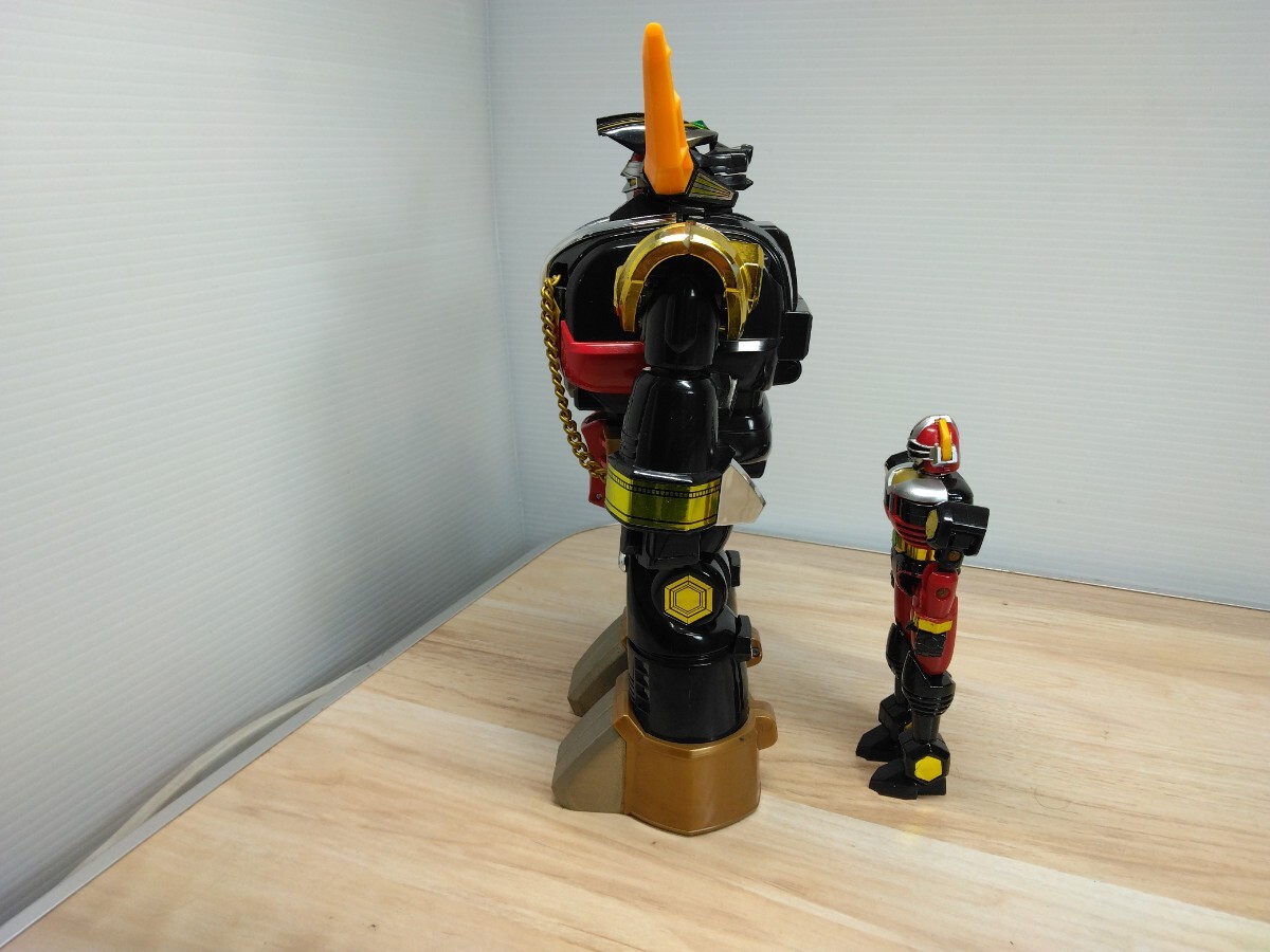 当時物 レトロ 星獣戦隊ギンガマン DX超合金 騎獣合身 ブルタウラス おもちゃ ロボット BANDAI 日本製 1998 フィギュア フィギュアの画像2