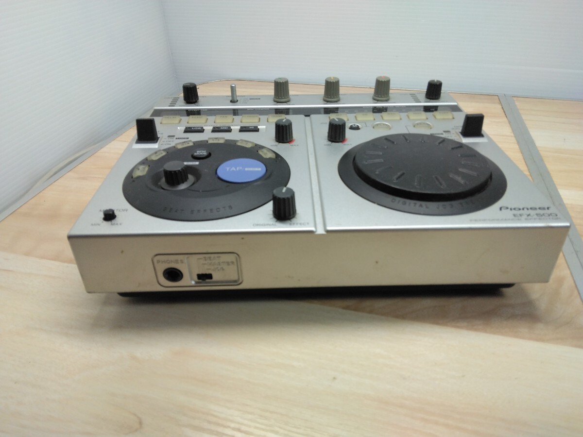 Pioneer EFX-500 DJエフェクター 音響機器 オーディオ パイオニア 中古　機材　器材　音楽　動作品 DJコントローラー 楽器